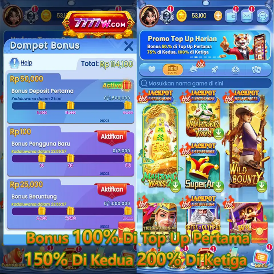 7777w Daftar Sekarang - Unduh APK